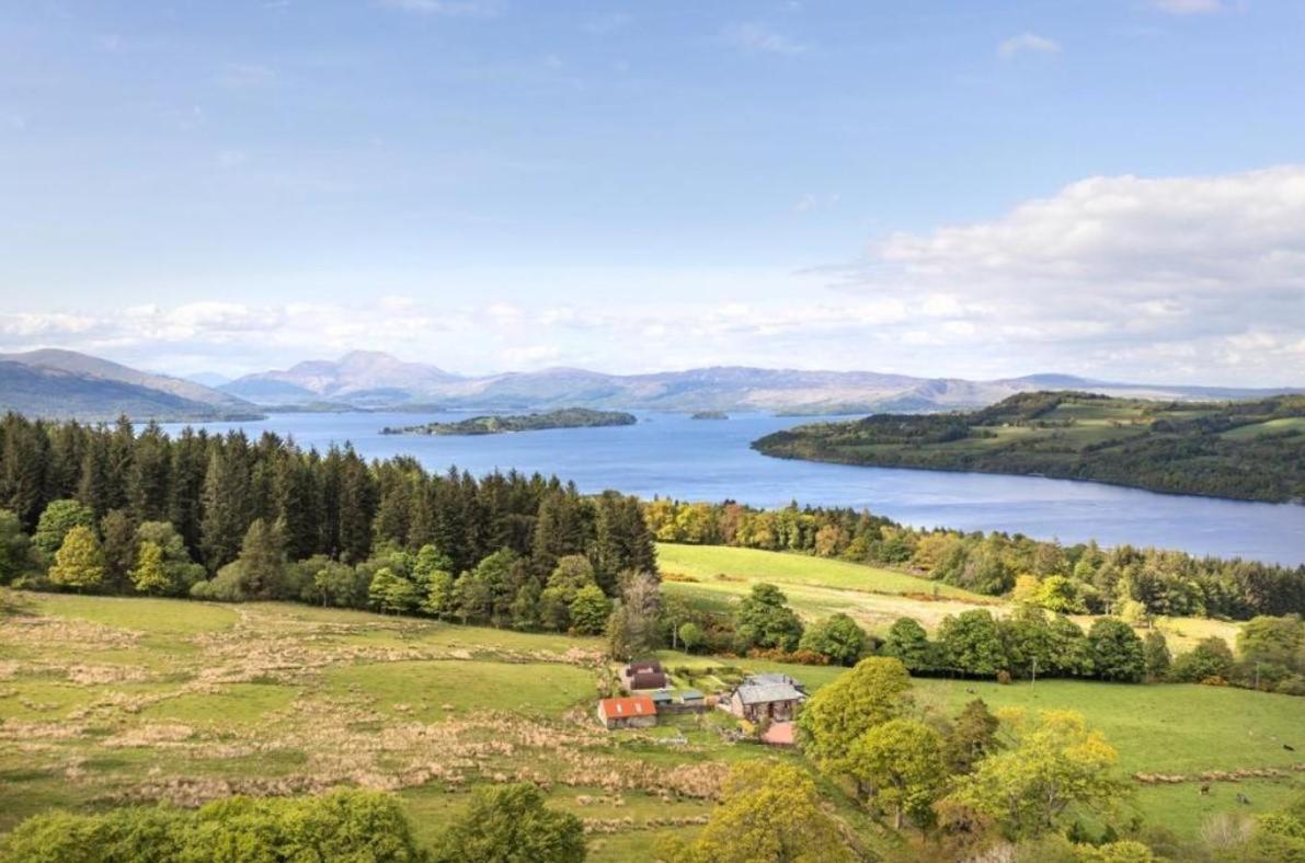 巴洛赫Stoneymollan Over Loch Lomond别墅 外观 照片